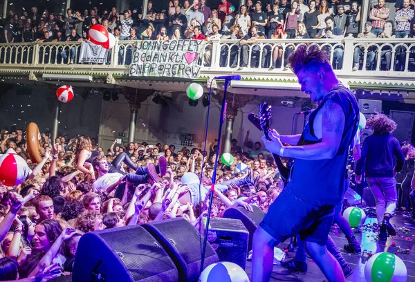 John Coffey Auf Der Bühne Während Des Musikfestivals — Stockfoto