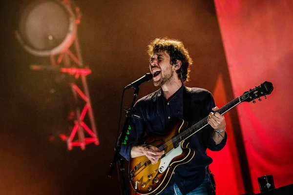 Fleet Foxes Actuando Escenario Durante Festival Música — Foto de Stock