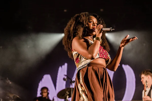 Nao Produit Sur Scène Pendant Festival Musique — Photo