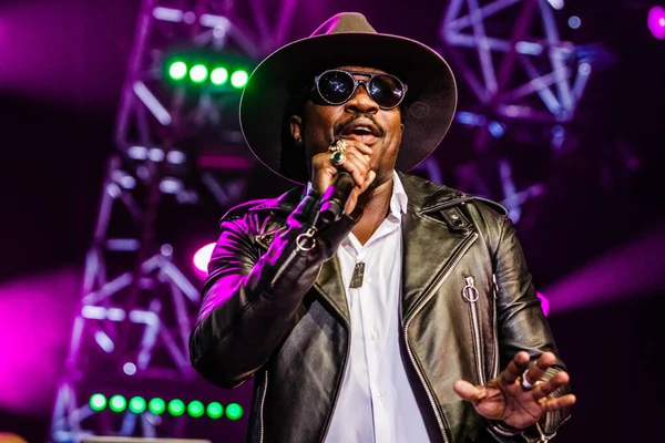 Anthony Hamilton Actuando Escenario Durante Festival Música — Foto de Stock