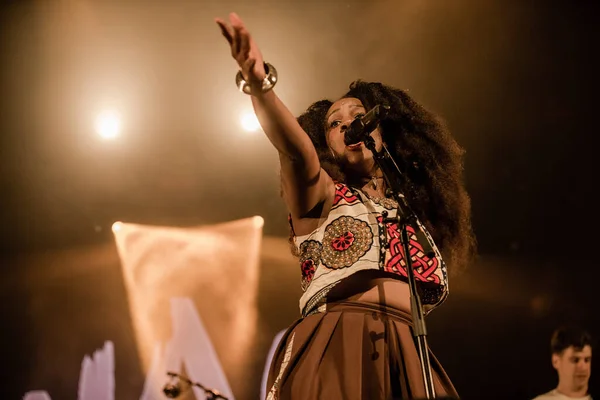 Nao Produit Sur Scène Pendant Festival Musique — Photo