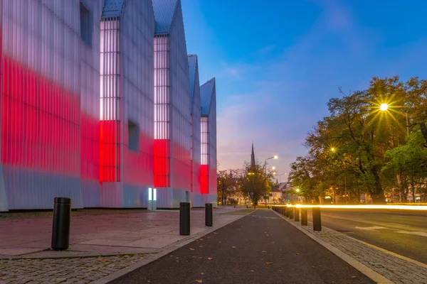 Szczecin Polsko Listopad 2018 Pohled Město Oblasti Filharmonie — Stock fotografie