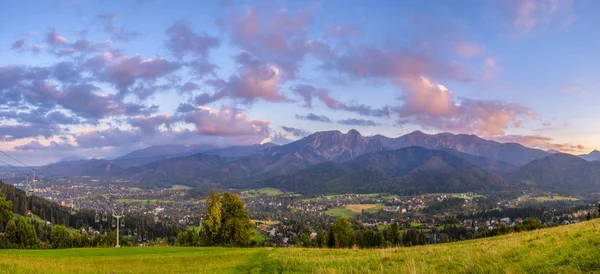 Tatra Dağları ve Roma'nın Zakopane Polonya Panoraması