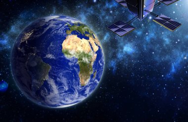 Uzayda Dünya'nın vizyonu