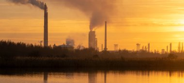 Sigara kimyevi Fabrika bacaları, hava çevre kirliliği kavramı