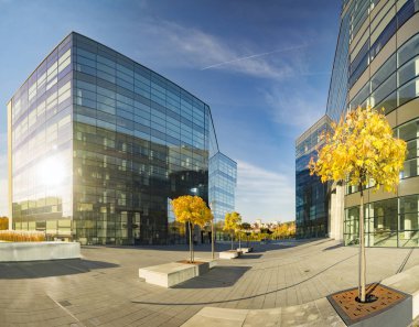 Modern ofis binaları, Szczecin, Polonya