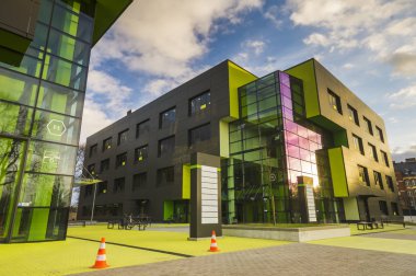 Modern ofis binaları, Szczecin, Polonya