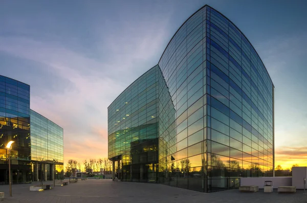 Moderne Bürogebäude Szczecin Polen — Stockfoto