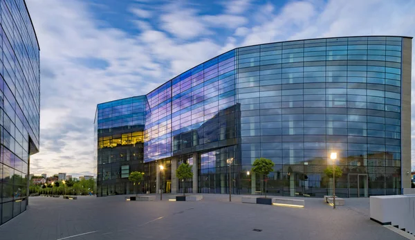 Edificios Oficinas Modernos Szczecin Polonia — Foto de Stock