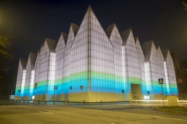 Szczecin Pologne Septembre 2016 Salle Philharmonique Futuriste Szczecin — Photo