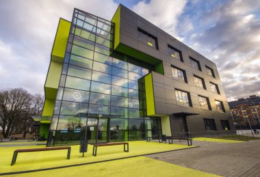 Modern ofis binaları, Szczecin, Polonya