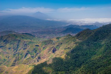 Anaga dağın, Tenerife, Kanarya Adaları doğal görünümü