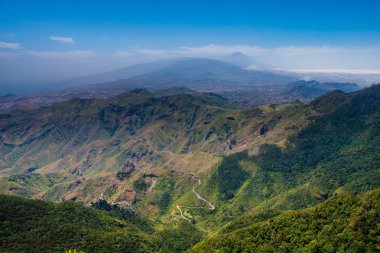 Anaga dağın, Tenerife, Kanarya Adaları doğal görünümü