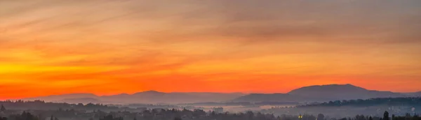 Scenic View Beautiful Sky Sunrise — Stock Photo, Image