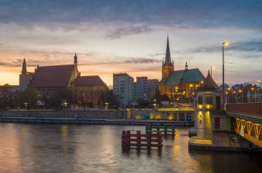  Szczecin tarihi kent Panoraması