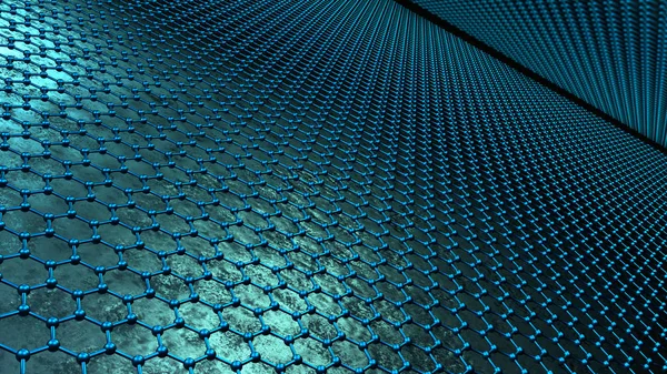 Grafin moleküler kılavuz, Grafin atomik yapı kavramı backg