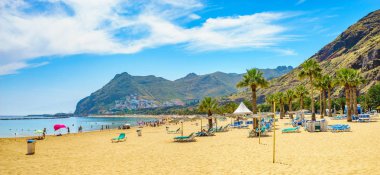 Çevre San Andres Tenerife, Kanarya Adaları, İspanya-Las Teresitas beach