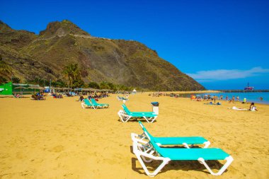 Çevre San Andres Tenerife, Kanarya Adaları, İspanya-Las Teresitas beach