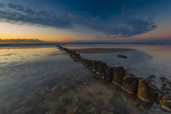 Балтийское Море Прекрасном Рассвете — стоковое фото