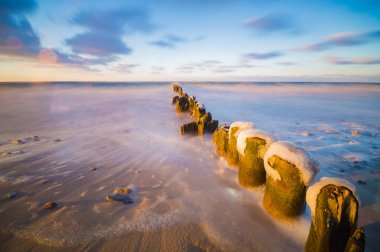 Sakin sahne deniz ve sakin su, Tenerife, Kanarya Adaları, İspanya