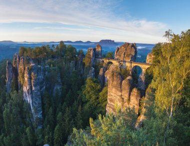 Bastei Köprüsü, Sakson İsviçre Ulusal Parkı, Almanya