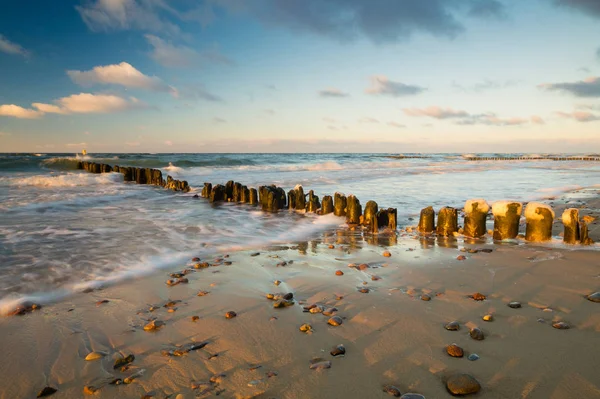 Cena Tranquila Costa Marítima Água Calma Tenerife Ilhas Canárias Espanha — Fotografia de Stock