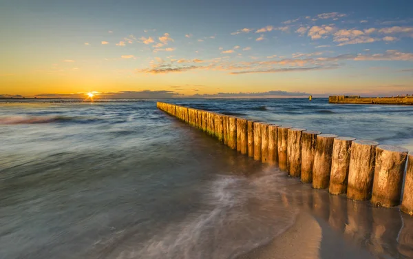 Ostsee Bei Schönem Sonnenaufgang — Stockfoto