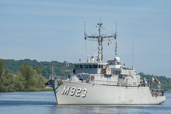 Szczecin, Polen-juni 2017:Nato krigsfartyg i övningar Baltops 17 — Stockfoto