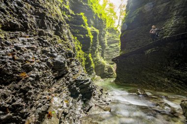  Kozjak şelale, Triglav Ulusal Parkı, Slovenya