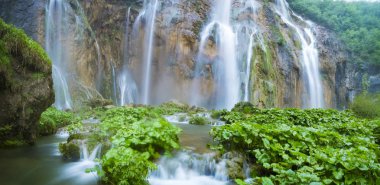 Şelalenin plitvice Milli Parkı, Hırvatistan