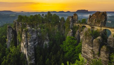 Bastei Köprüsü, Sakson İsviçre Ulusal Parkı, Almanya