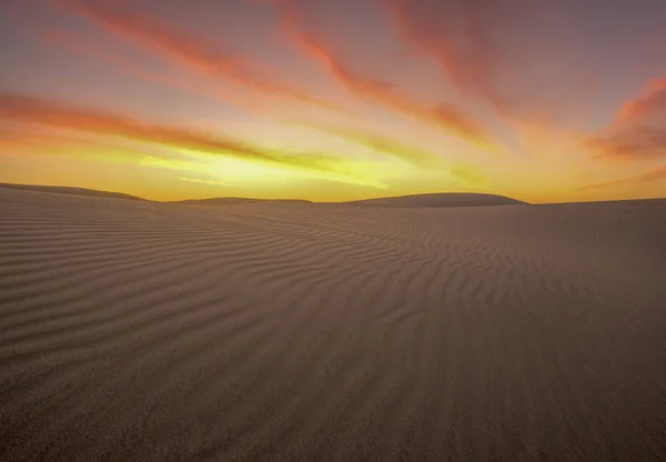 Napkelte Sivatagban — Stock Fotó