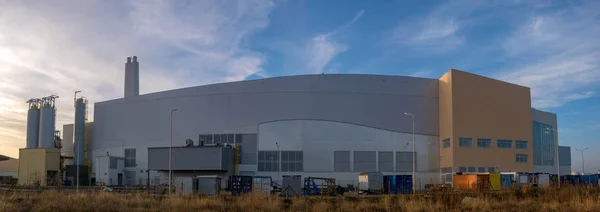 Incineración Residuos Ecológicos Edificios Instalaciones —  Fotos de Stock