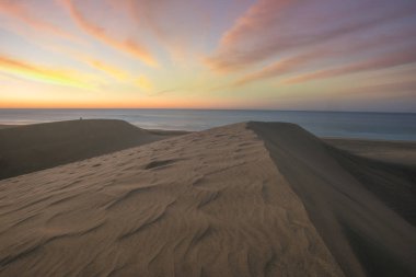  Gran Canaria 'daki Desert Dunas de Maspaloma