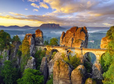 Bastei Köprüsü, Sakson İsviçre Ulusal Parkı, Almanya