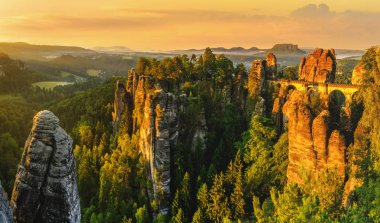 Bastei Köprüsü, Sakson İsviçre Ulusal Parkı, Almanya