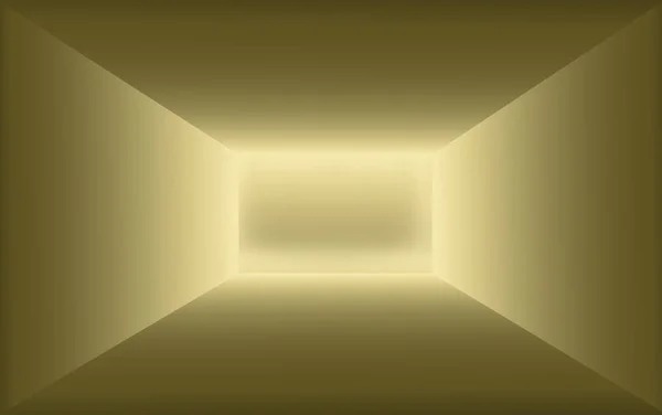 virtual gold 3d scene