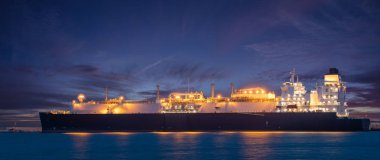 Lng Terminali'nde Lng Petrol tankeri