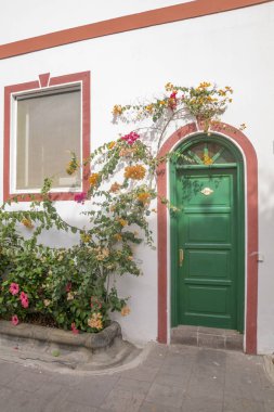 Gran Canaria liman kenti Sokaklar, Puerto de Mogan, w