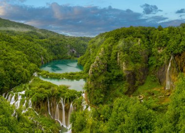 Şelalenin plitvice Milli Parkı, Hırvatistan