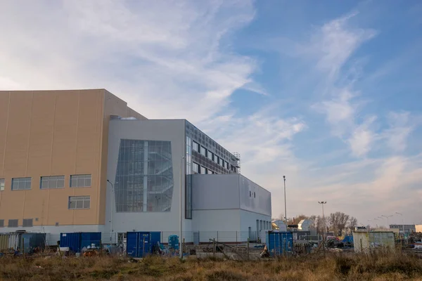 Incineración Residuos Ecológicos Edificios Instalaciones —  Fotos de Stock