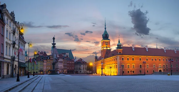 Royal Castle in the capital of Poland, Warsaw — Stock Photo, Image