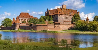 Cermen Castle Malbork, Polonya
