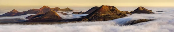 ランサローテ島のティマンファヤ国立公園の火山。火山 — ストック写真