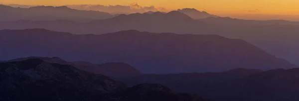 Lovcen National Park Montenegro Panorama Mountains — 스톡 사진