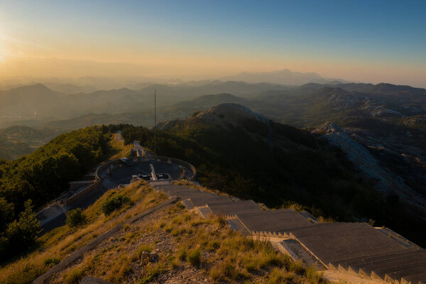 Национальный парк Ловчен, Черногория - Панорама гор