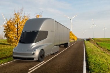 Tesla Yarı Elektrik Kamyonu