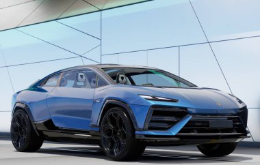 Elektrik Lamborghini Lanzador 1360 beygir gücünde.