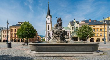 Çek Cumhuriyeti, Trutnov 'da pazar meydanı