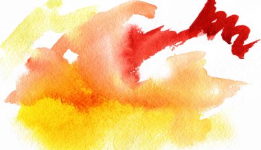 Soyut suluboya çok renkli arkaplan